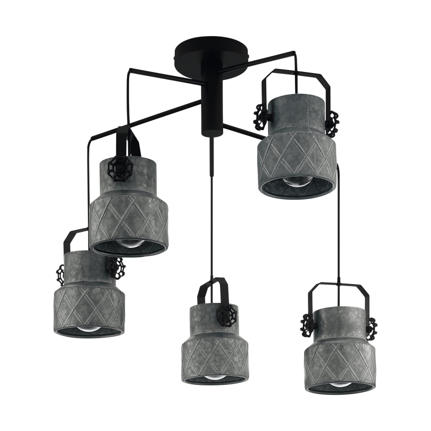 Eglo - Candelabro integrado 5xE27/40W/230V