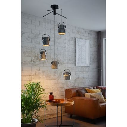 Eglo - Candelabro integrado 5xE27/40W/230V