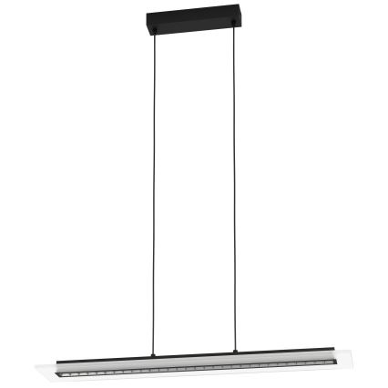 Eglo - Candeeiro suspenso LED com regulação LED/57,5W/230V 3000K preto + comando