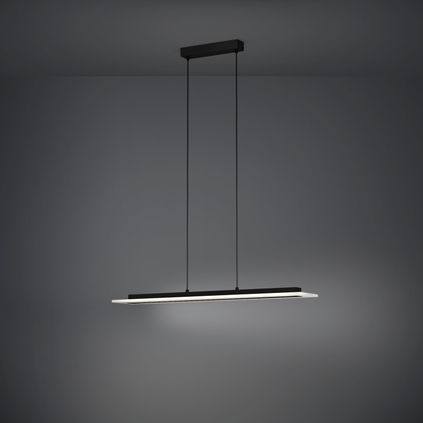 Eglo - Candeeiro suspenso LED com regulação LED/57,5W/230V 3000K preto + comando