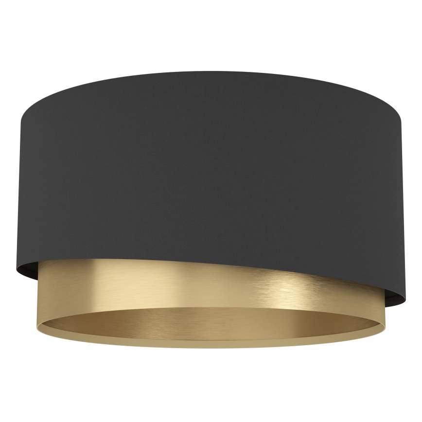 Eglo - Iluminação de teto 1xE27/40W/230V preto/dourado