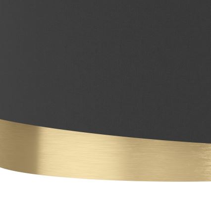 Eglo - Iluminação de teto 1xE27/40W/230V preto/dourado