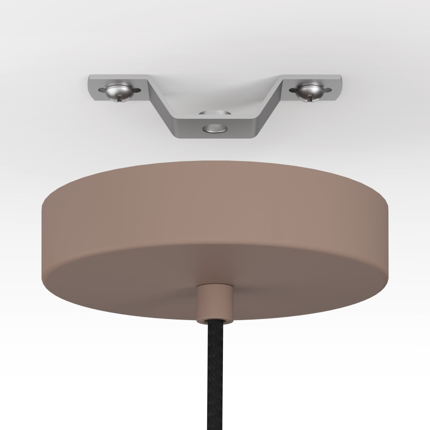 Eglo - Candeeiro suspenso 1xE27/40W/230V castanho