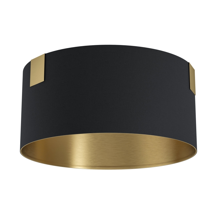 Eglo - Iluminação de teto 1xE27/40W/230V preto/dourado