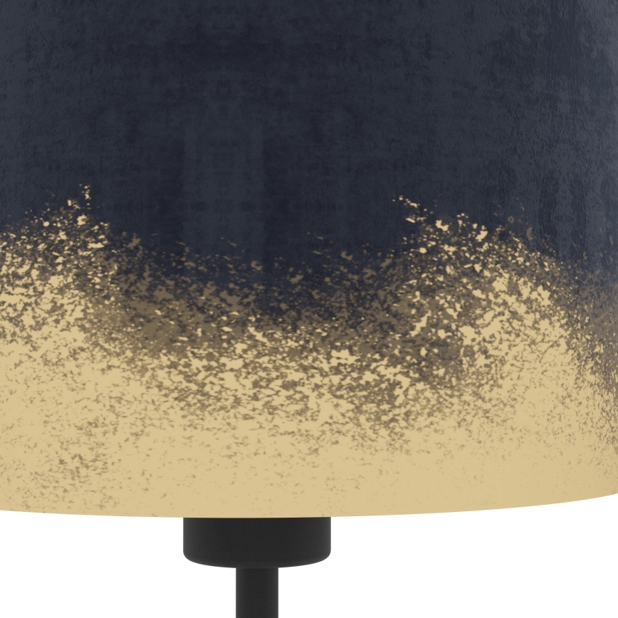 Eglo 39975 - Candeeiro de mesa CASUARITA 1xE27/40W/230V azul/dourado