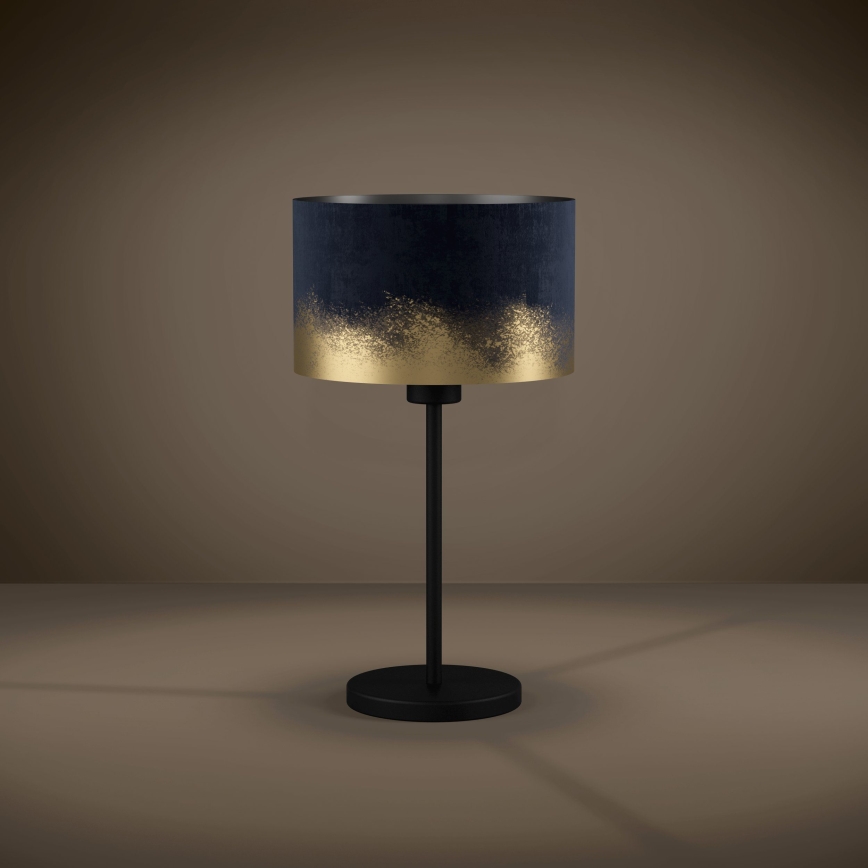 Eglo 39975 - Candeeiro de mesa CASUARITA 1xE27/40W/230V azul/dourado