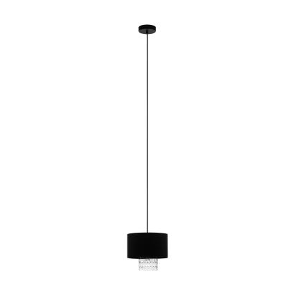 Eglo - Candeeiro suspenso 1xE27/40W/230V preto