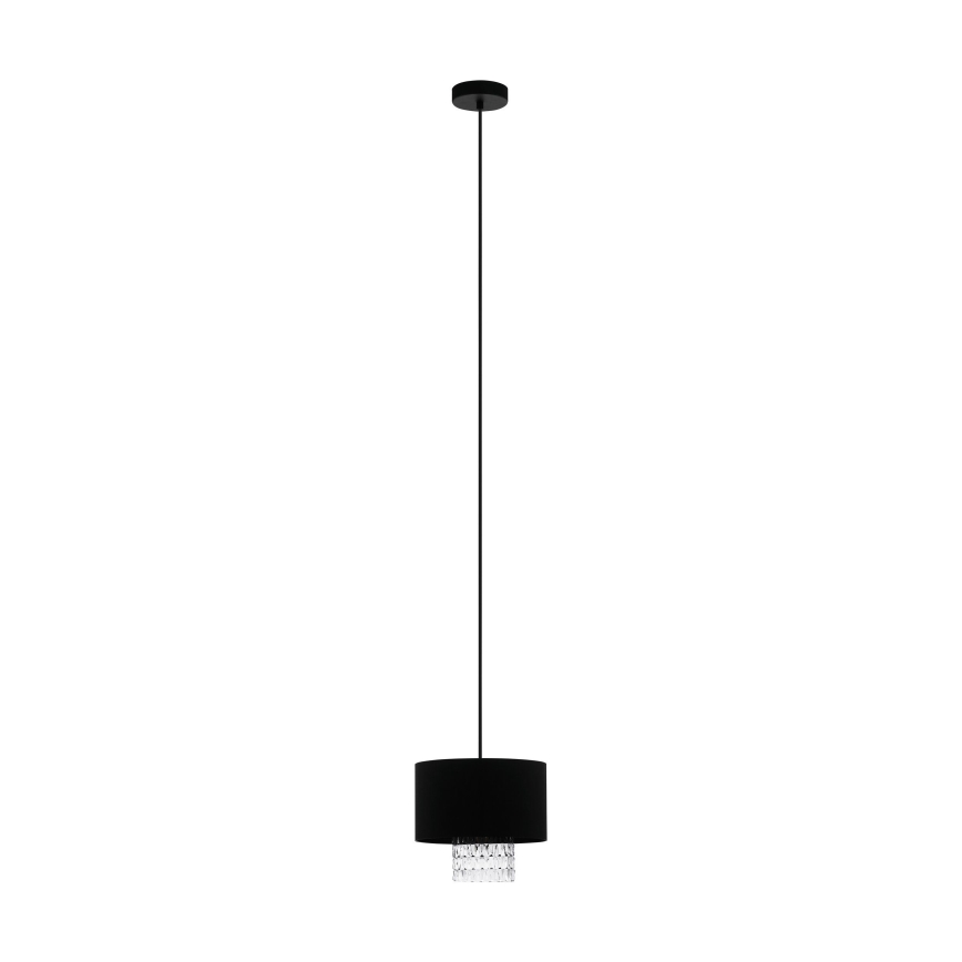 Eglo - Candeeiro suspenso 1xE27/40W/230V preto