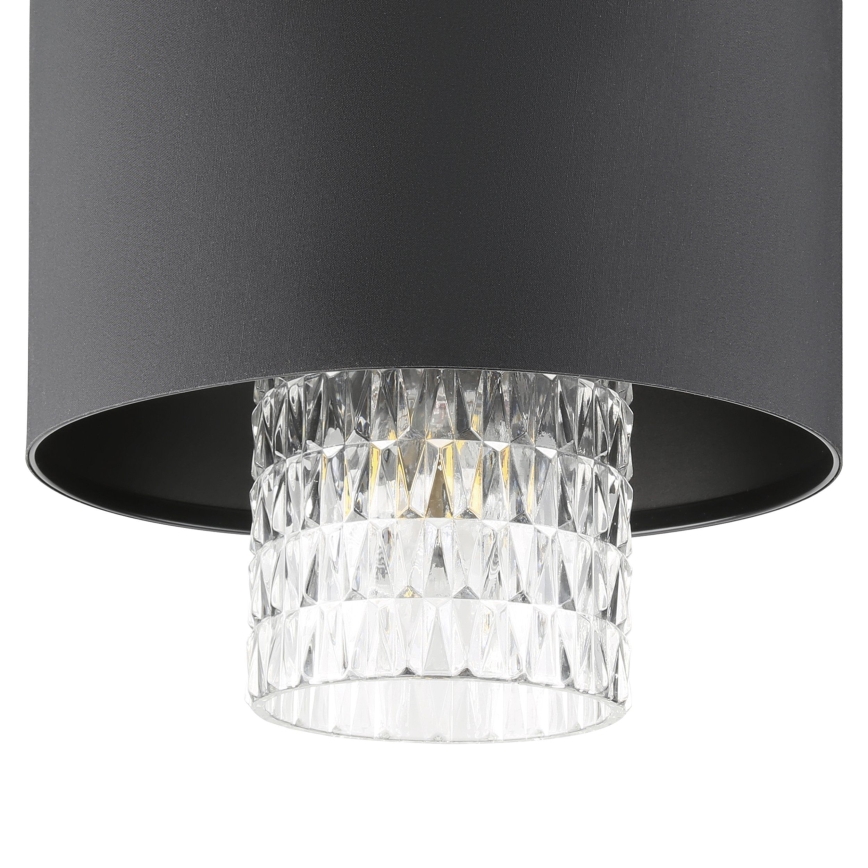 Eglo - Candeeiro suspenso 3xE27/40W/230V preto