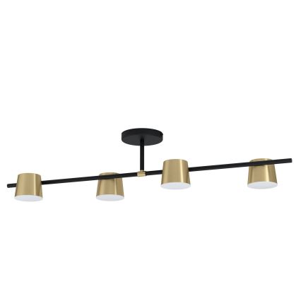 Eglo - Candeeiro  integrado LED 4xGU10/4,6W/230V 3000K dourado