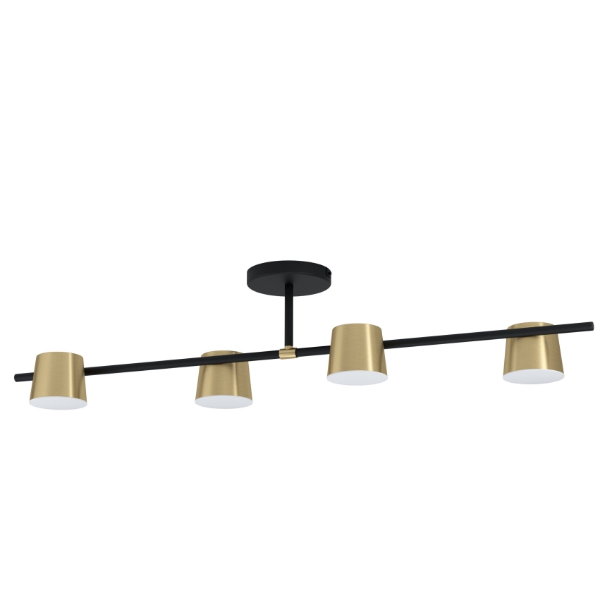 Eglo - Candeeiro  integrado LED 4xGU10/4,6W/230V 3000K dourado