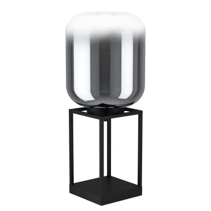 Eglo - Candeeiro de mesa 1xE27/40W/230V fumado