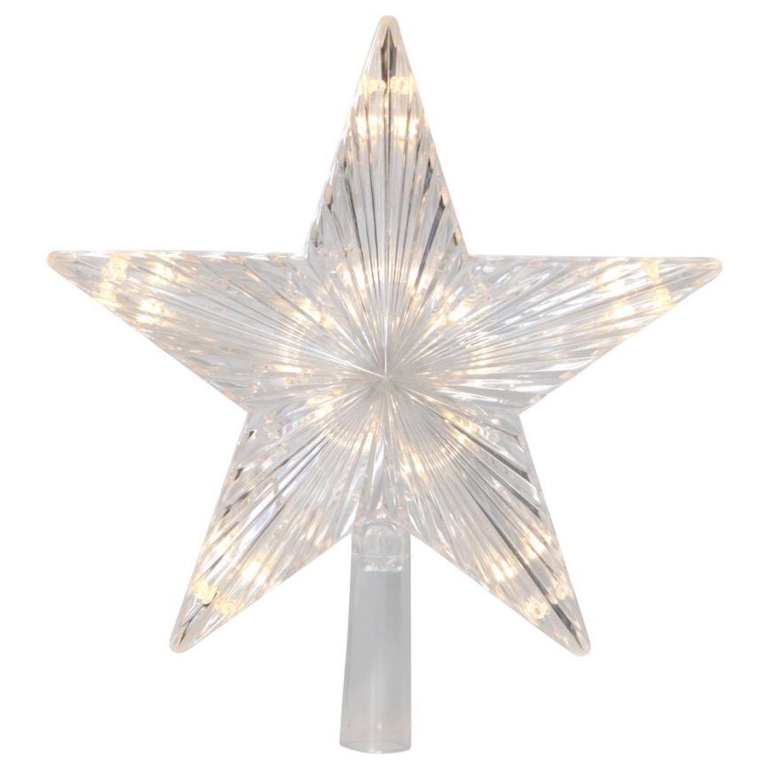 Eglo - Estrela de Natal LED 10xLED/0,06W/2xAA