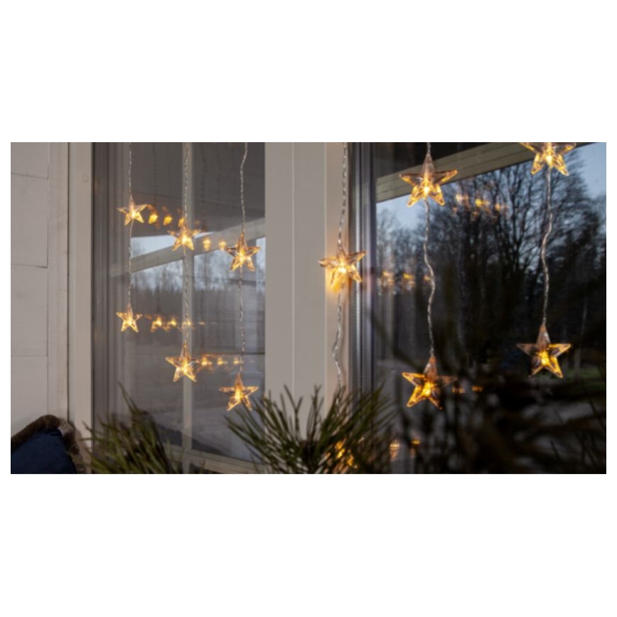Eglo - Corrente de Natal LED 20xLED 1,8m branco quente