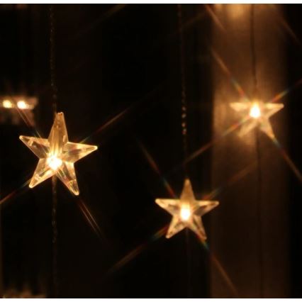 Eglo - Corrente de Natal LED 20xLED 1,8m branco quente