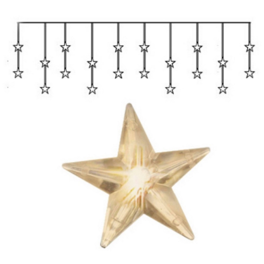 Eglo - Corrente de Natal LED 20xLED 1,8m branco quente