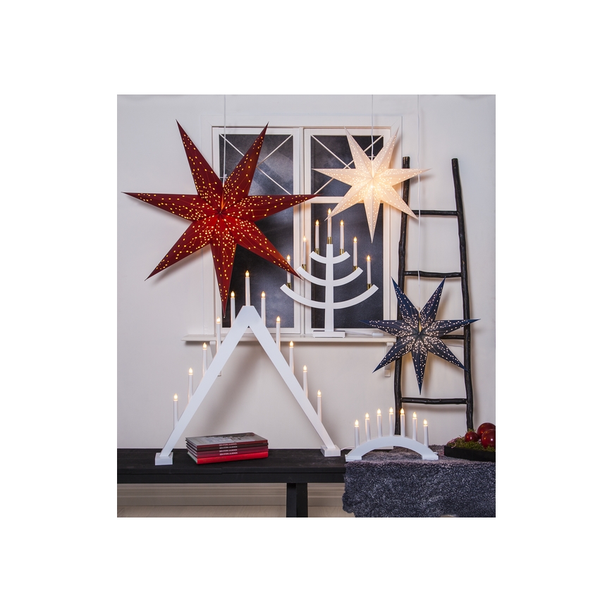 Eglo - Decoração de Natal 1xE14/25W/230V branco