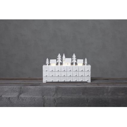 Eglo - Decoração de Natal LED 4xLED/0,03W/2xAA