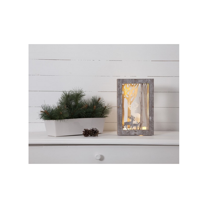 Eglo - Decoração de Natal LED 10xLED/0,03W/2xAA