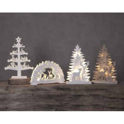 Eglo - Decoração de Natal LED 10xLED/0,03W/2xAA