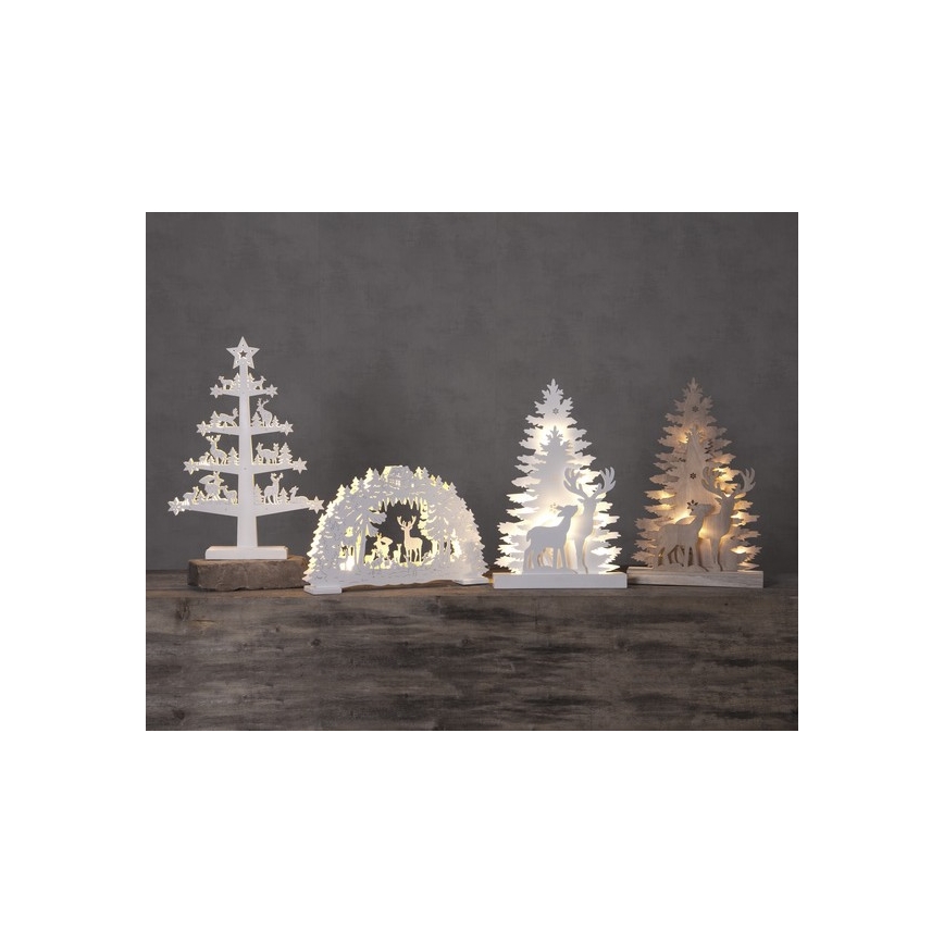 Eglo - Decoração de Natal LED 10xLED/0,03W/2xAA