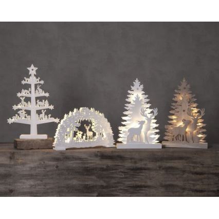 Eglo - Decoração de Natal LED 10xLED/0,064W/3xAA