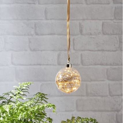 Eglo - Decoração de Natal LED 30xLED/0,064W/3/230V d. 15 cm
