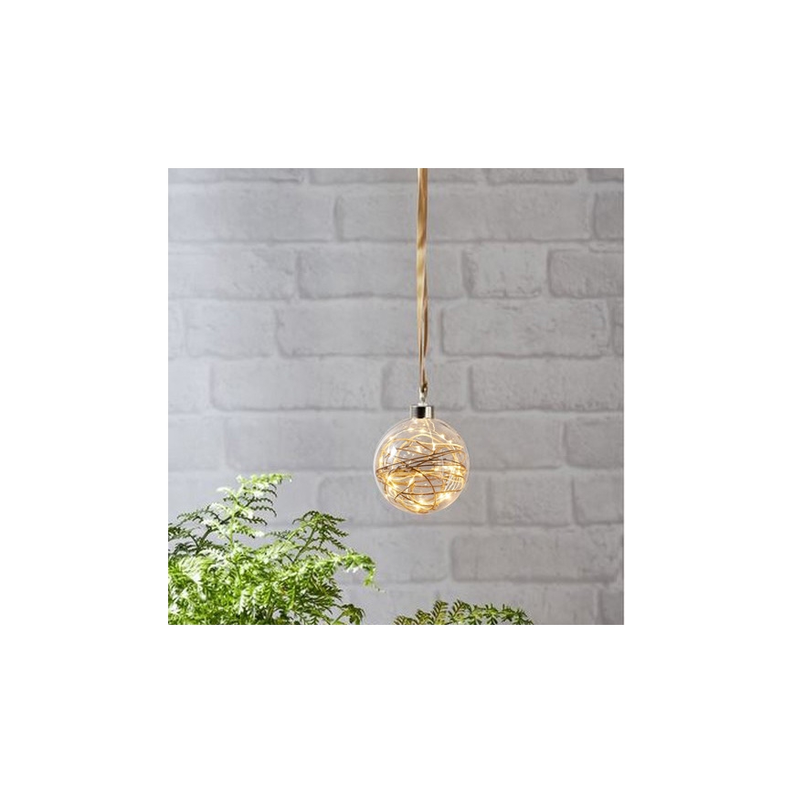 Eglo - Decoração de Natal LED 30xLED/0,064W/3/230V d. 15 cm