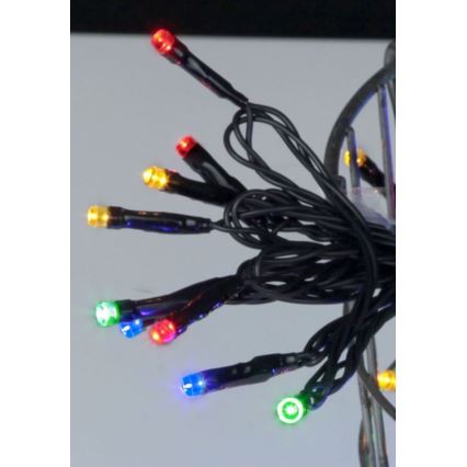 Eglo - Corrente exterior de Natal LED LED 80xLED 8m IP44 multicolor