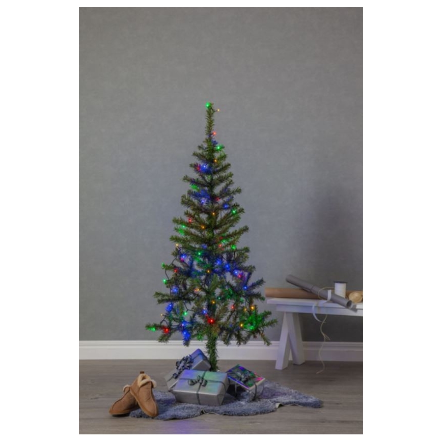Eglo - Corrente exterior de Natal LED LED 80xLED 8m IP44 multicolor