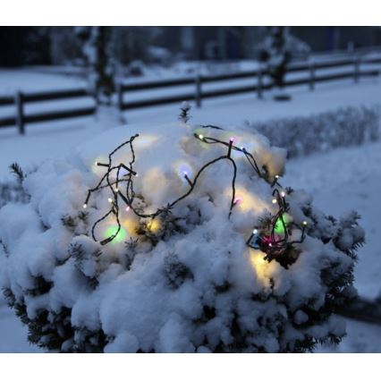Eglo - Corrente exterior de Natal LED LED 80xLED 8m IP44 multicolor