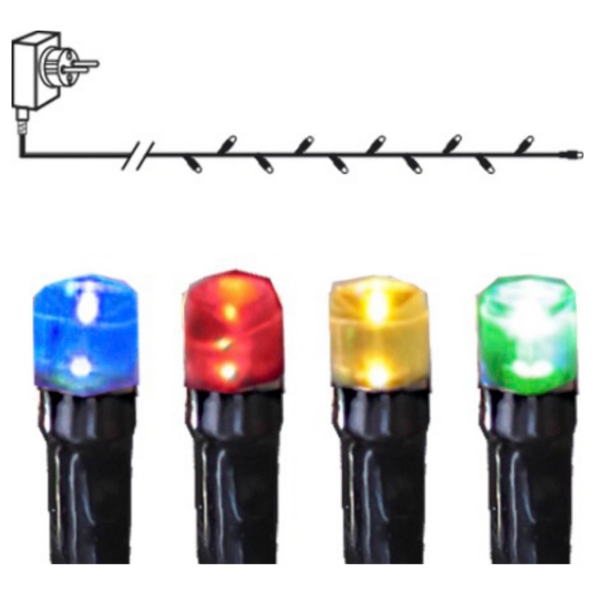 Eglo - Corrente exterior de Natal LED LED 160xLED 26m IP44 multicolor
