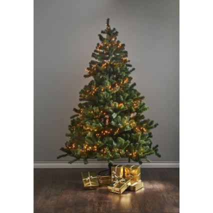 Eglo - Corrente exterior de Natal LED 800xLED 21m IP44 branco quente