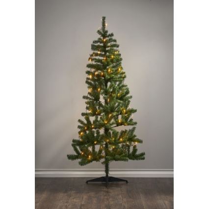 Eglo - Corrente exterior de Natal LED 80xLED 5,6m IP44 branco quente