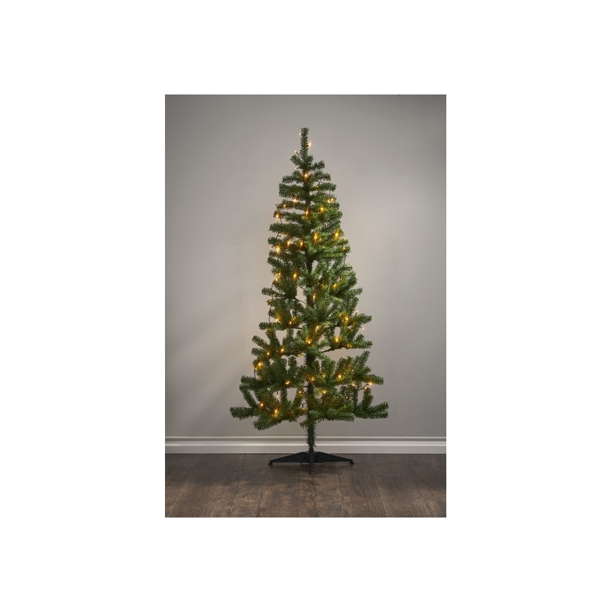Eglo - Corrente exterior de Natal LED 80xLED 5,6m IP44 branco quente