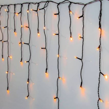 Eglo - Corrente exterior de Natal LED 240xLED 5,9m branco quente IP44