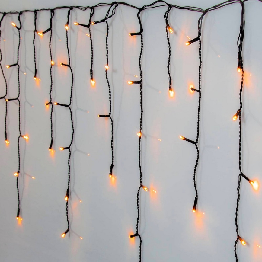 Eglo - Corrente exterior de Natal LED 240xLED 5,9m branco quente IP44