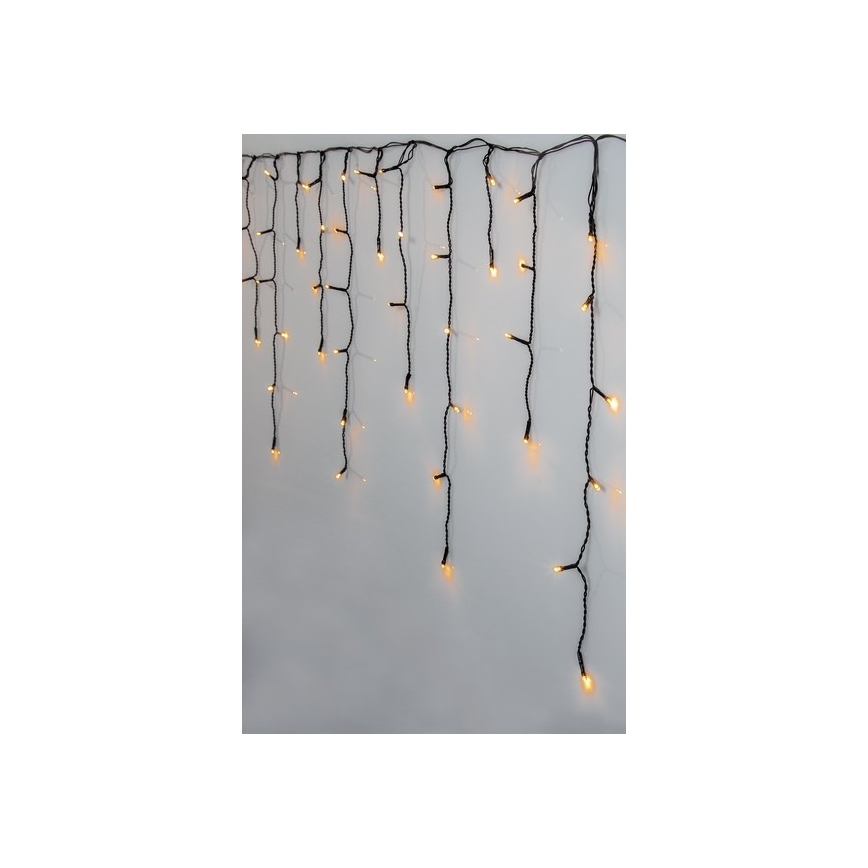 Eglo - Corrente exterior de Natal LED 240xLED 5,9m branco quente IP44