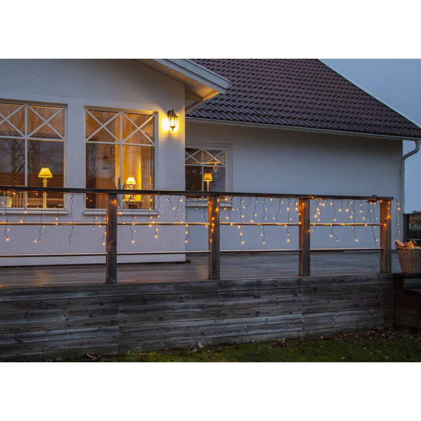 Eglo 410824 - Corrente de Natal LED para exterior 480xLED/17x0,55m IP44 branco quente