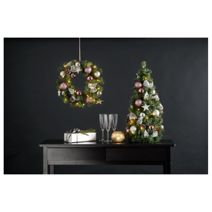Eglo - Decoração de Natal LED 42xLED/0,064W/3xAA