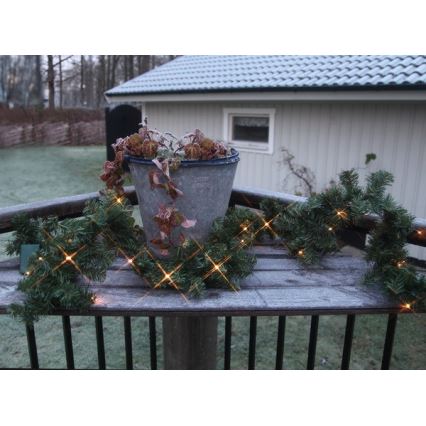 Eglo - Decoração exterior de Natal LED 30xLED/0,064W/3xAA IP44