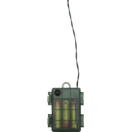 Eglo - Grinalda de Natal exterior LED com sensor 20xLED/0,064W/3xAA IP44