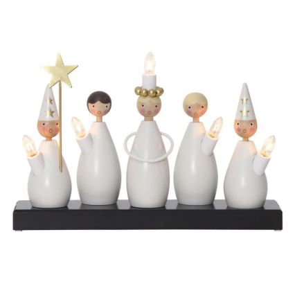 Eglo - Castiçal de Natal 5xE10/3W/230V