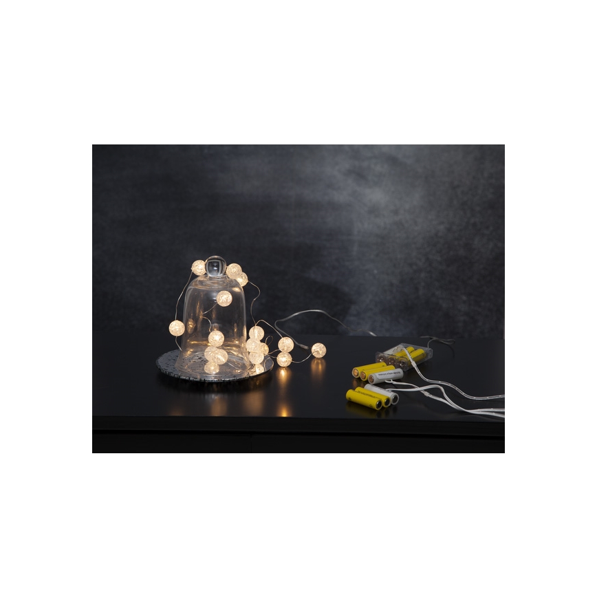 Eglo - Corrente de Natal LED 15xLED/1,4m