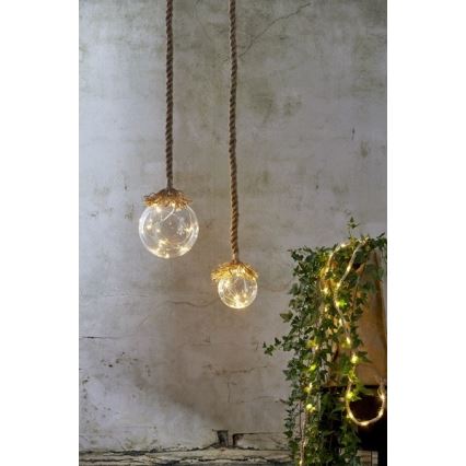 Eglo - Decoração de Natal LED 15xLED/0,06W/3xAA