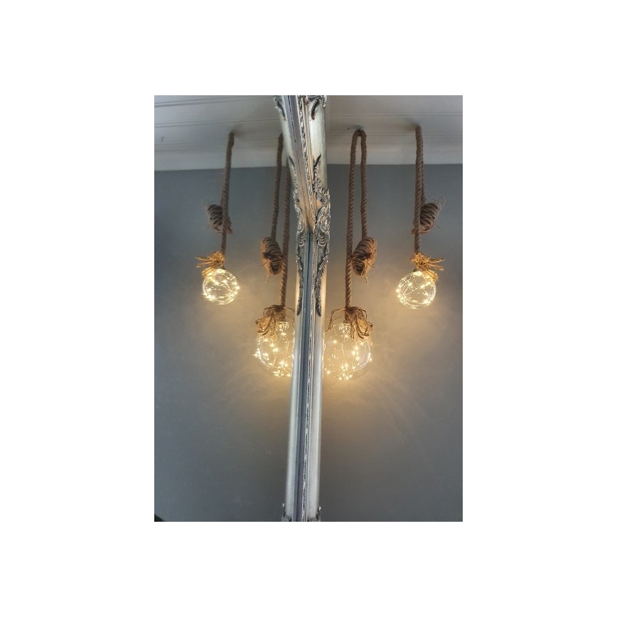 Eglo - Decoração de Natal LED 15xLED/0,06W/3xAA