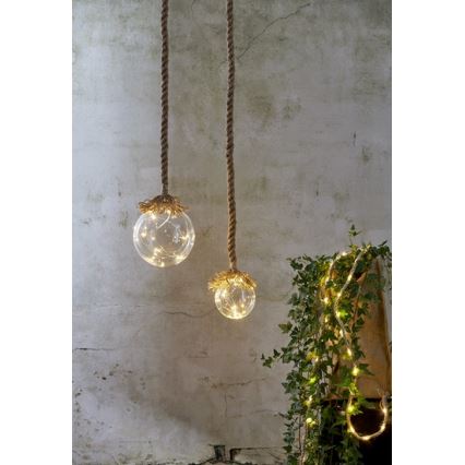 Eglo - Decoração de Natal LED 15xLED/0,06W/3xAA