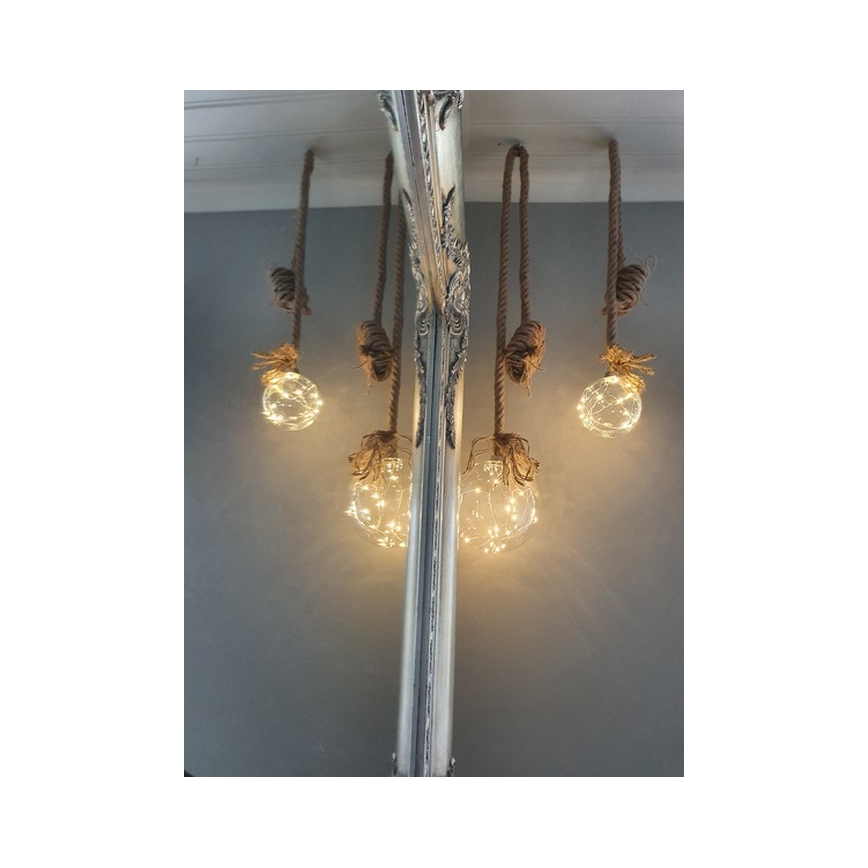 Eglo - Decoração de Natal LED 15xLED/0,06W/3xAA