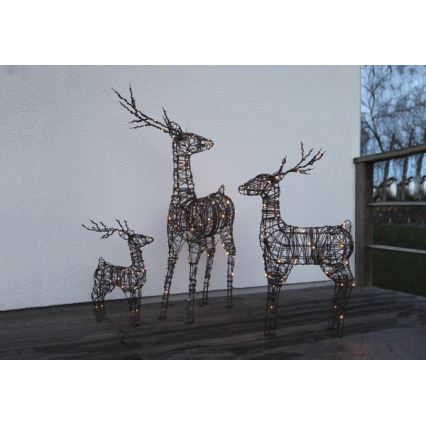 Eglo - Decoração exterior de Natal LED 64xLED/0,8W/3/230V IP44