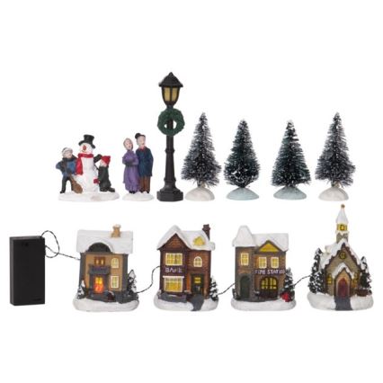 Eglo - Decoração de Natal LED 4xLED/0,064W/2xAA